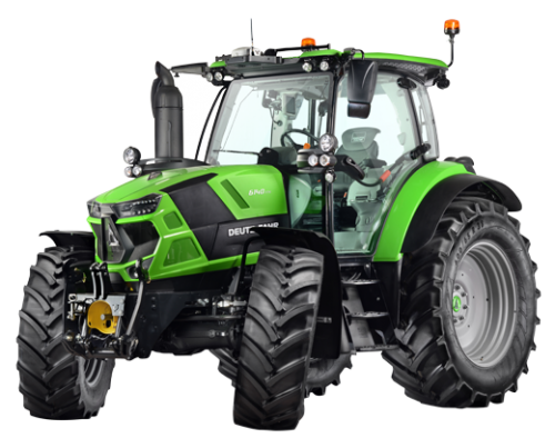Deutz-Fahr 6E-Class kompakta, fyrcylindriga traktorer i den lägre effektklassen
