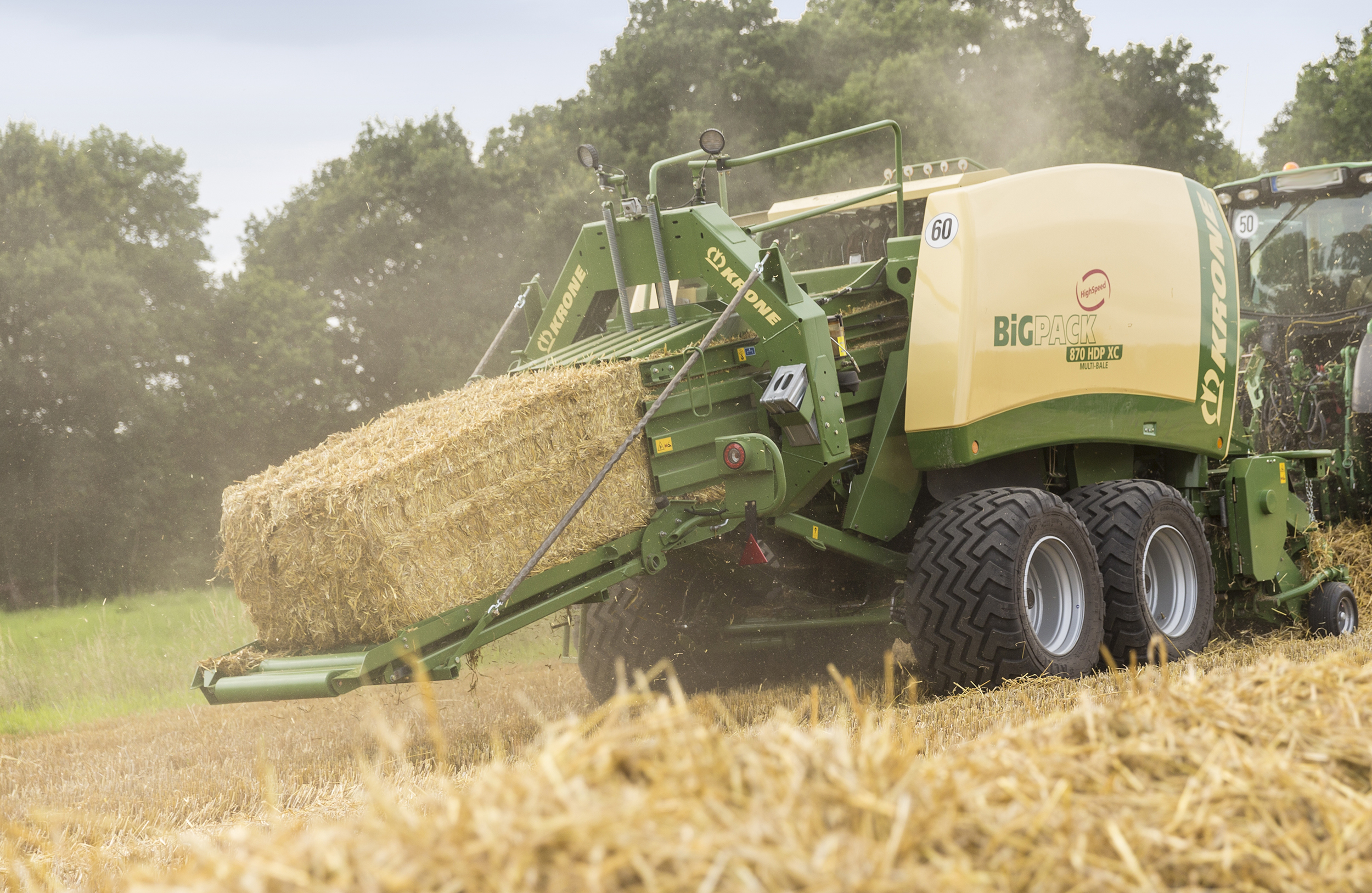 Krone Pressar BiG Pack har bäst förarkomfort
