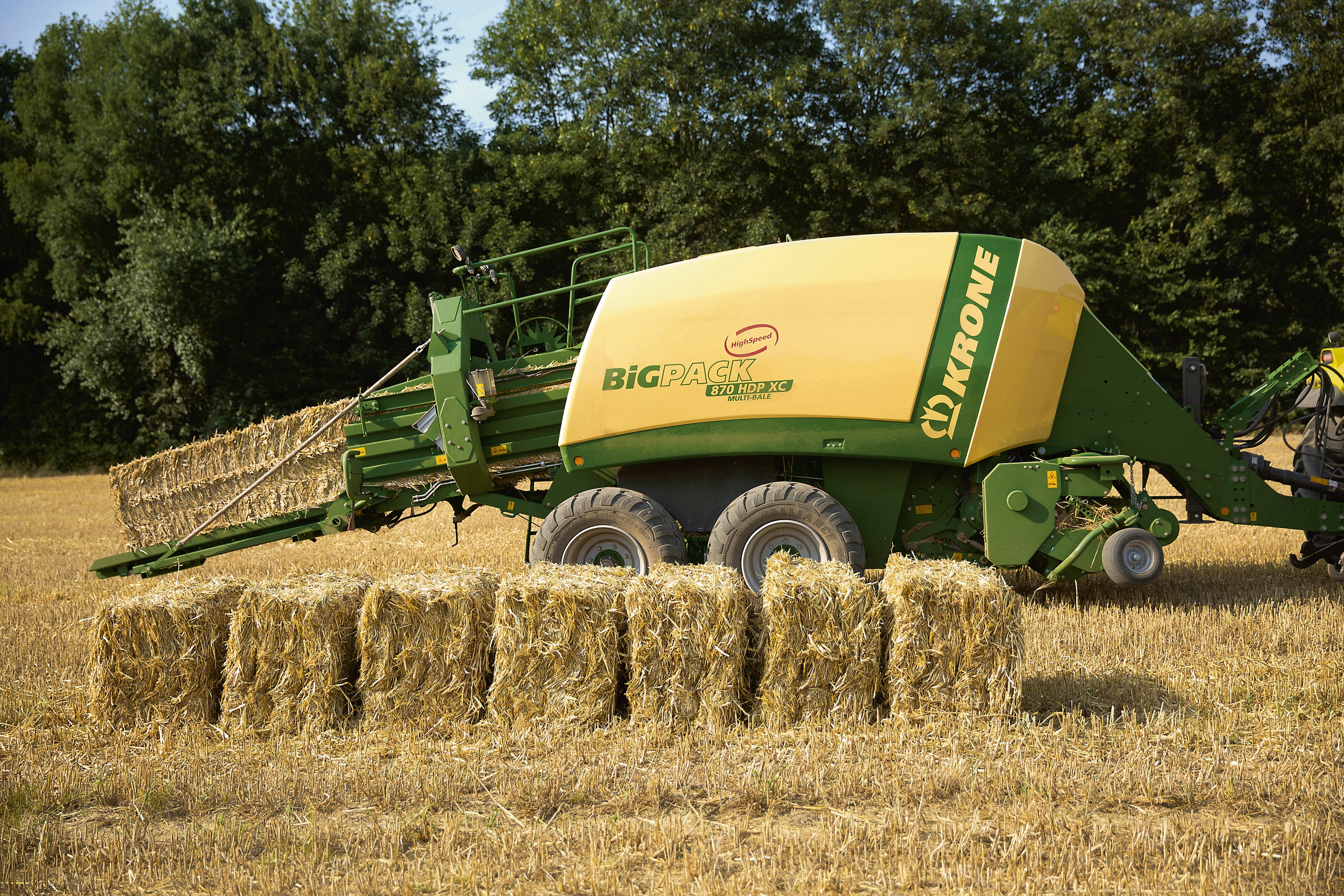 KRONE BiG Pack erbjuder maximal förarkomfort