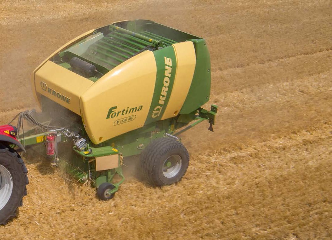 den pålitliga rundbalspressen Krone Fortima