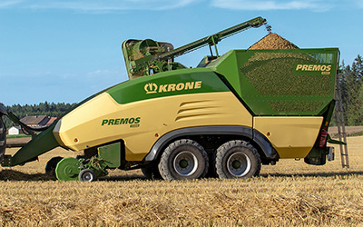 Krone Premos pelletsskördare